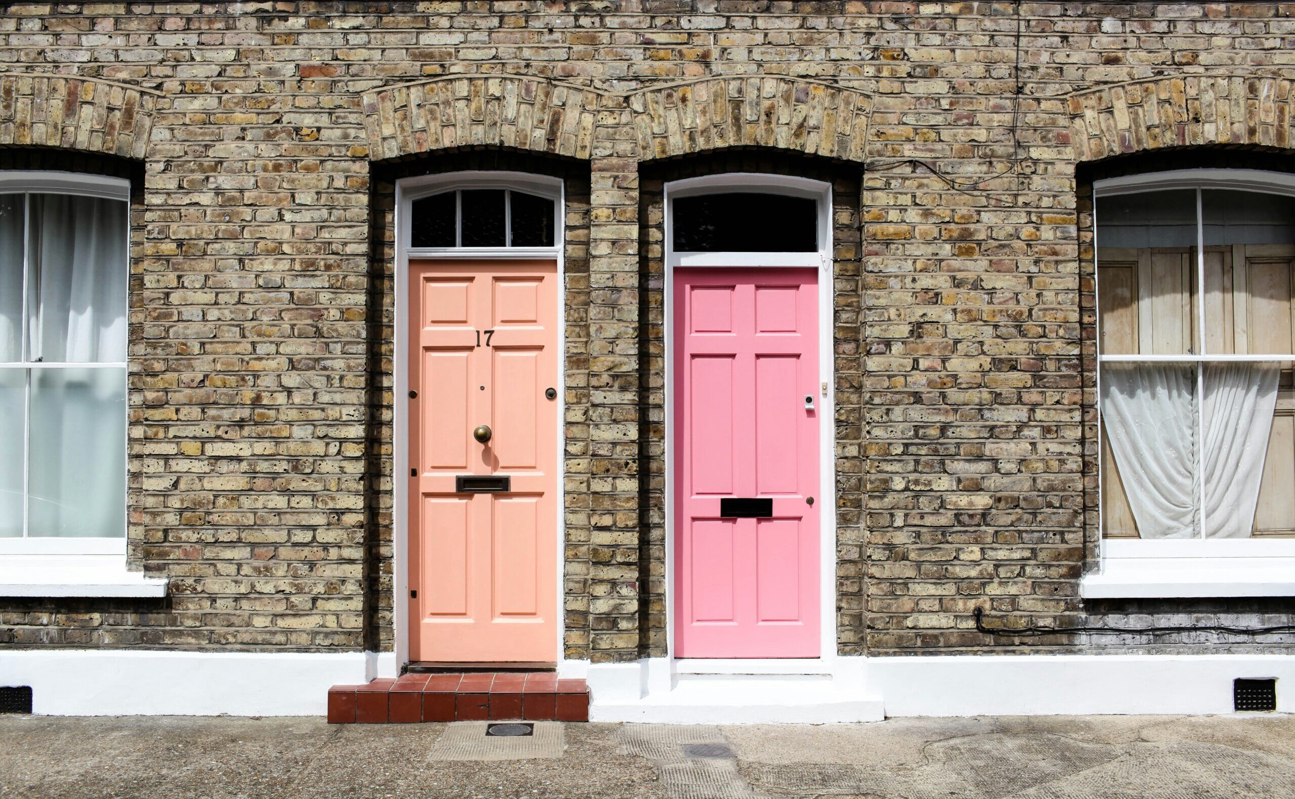painted front doors